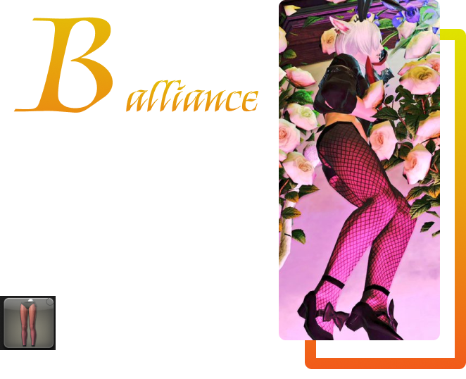 B alliance　　- 網タイツ - 